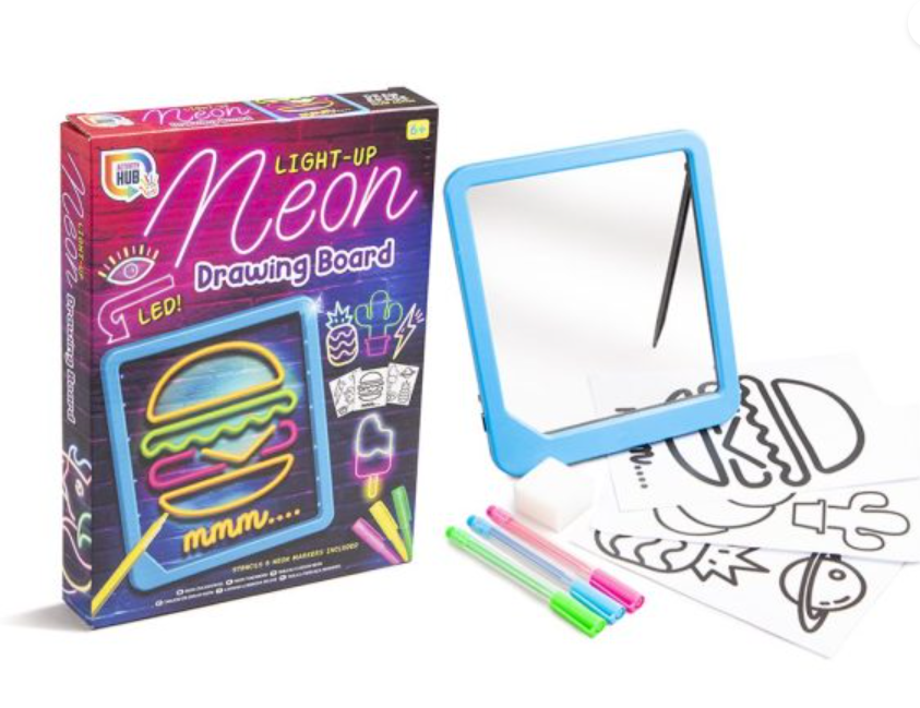 Neon Drawing Board Set – Lincraft